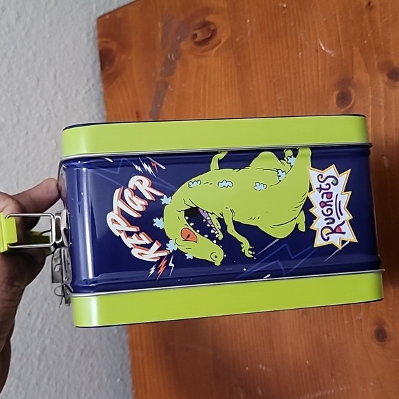 COLLECTABLE METAL NICKELODEON  RUGRATS LUNCH BOX - Picture 2 of 8